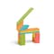 Tegu Magnetic Wooden Blocks, 14-Piece Set, Tints 14P-TNT-306T - alternate 3